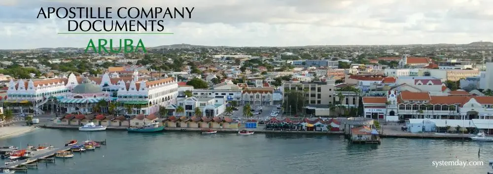 aruba apostille company documents