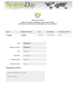 Cyprus Company Search