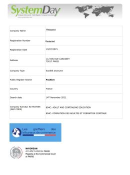 France Company Search