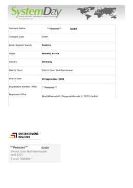 Germany Company Search