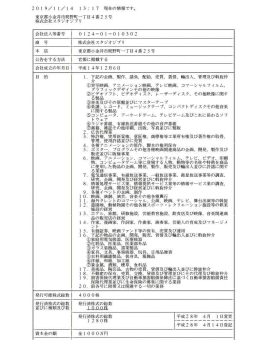 Certificate of Incorporation
