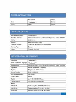 Japan Company Search