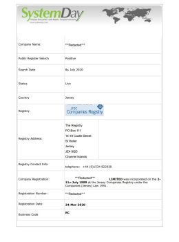 Jersey Company Search