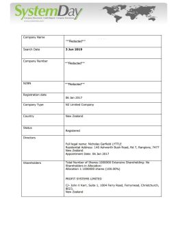 New Zealand Company Search
