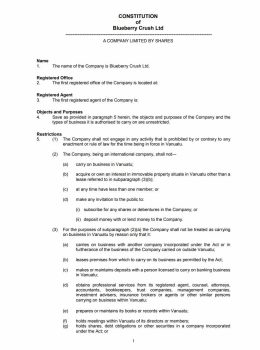 Vanuatu Constitution
