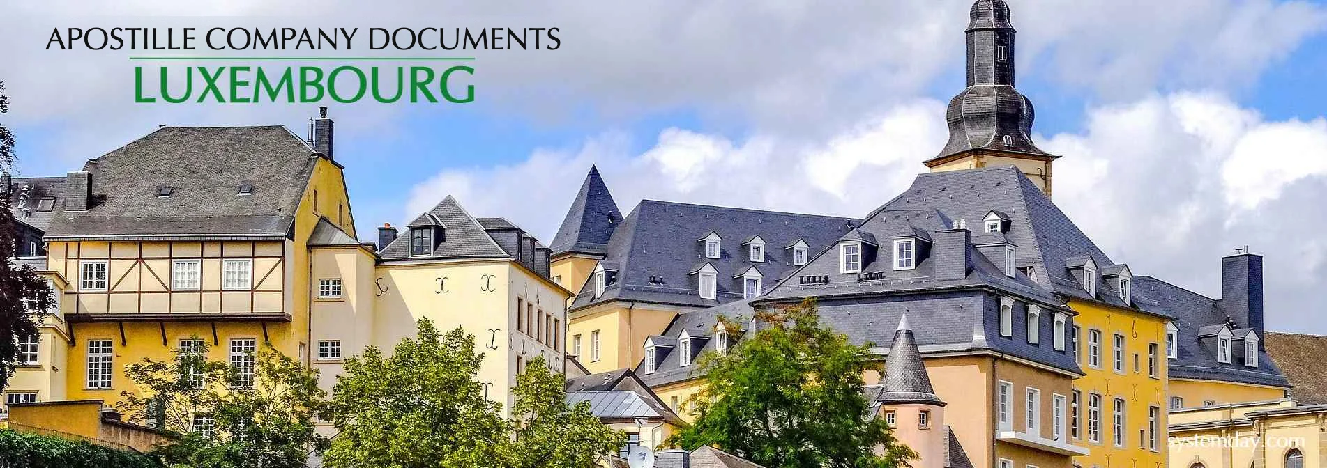 Luxembourg apostille company documents